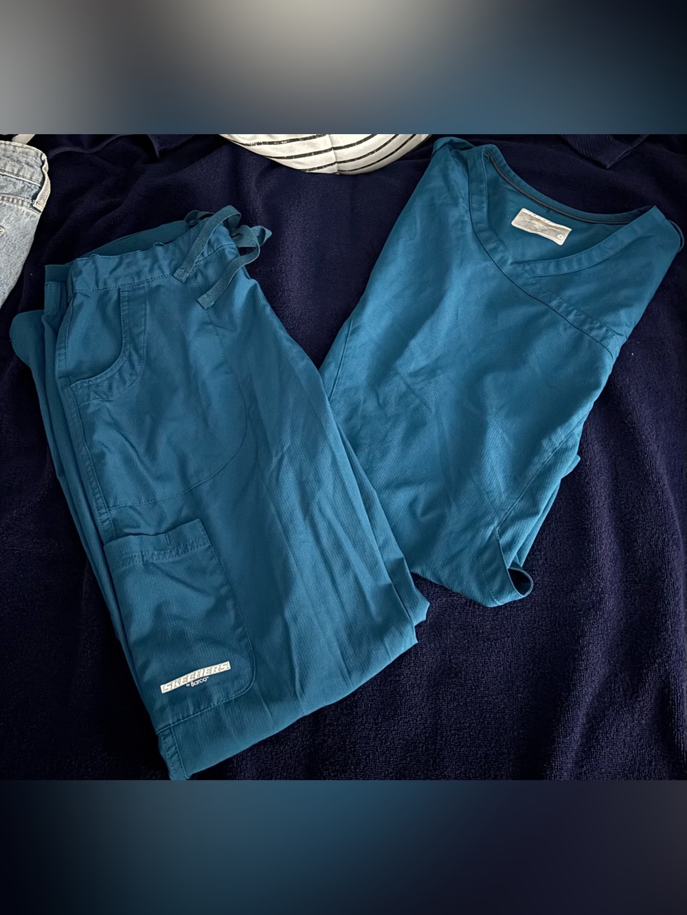 Skechers scrub set - Caribbean blue